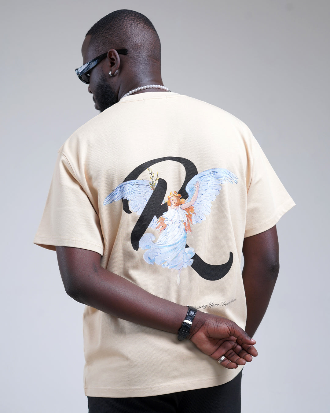 Restyle Valid Dreams - Oversized T-Shirt "Beige"